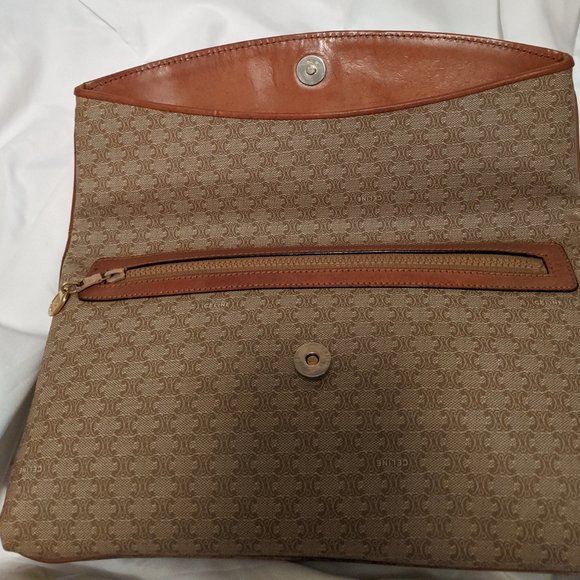 Celine Macadam Triomphe Clutch - Vintage - Picture 7 of 16